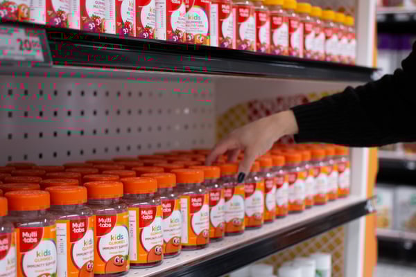 Retail Activation Partnership with Multi-tabs Kids and Haleon